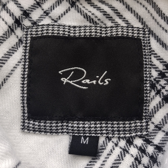 Rails Women's Britt Sleeveless Plaid Button Down Shirt Top Size M - Picture 12 of 14